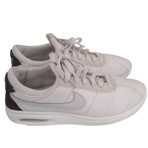 Nike SB Air Max Bruin Vapor Womens 6.5 Summit White Black 882097-101 Skate Shoes